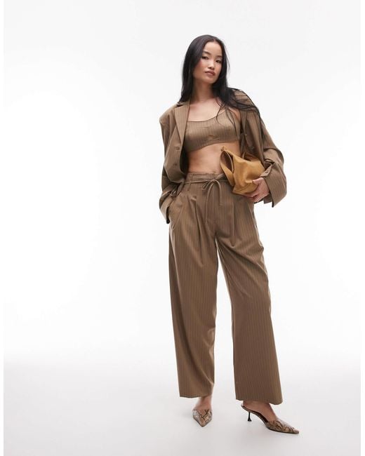 ASOS Brown Tailored Bralet