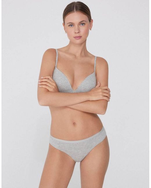 Tezenis Blue Cotton Knickers