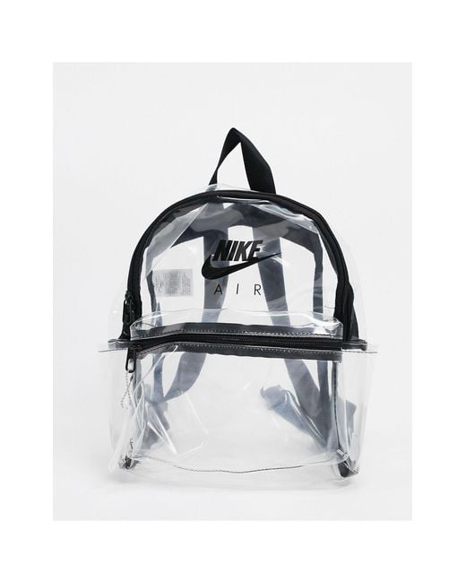 Nike Multicolor Air Clear Transparent Mini Backpack