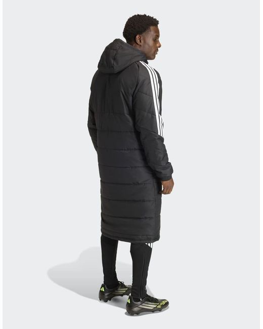 Adidas Originals White Tiro26 Long Coat for men