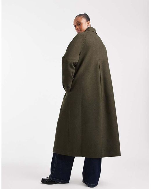ASOS Black Asos Design Tall Longline Car Coat