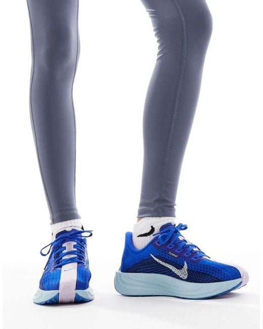 Nike Blue Pegasus Plus Trainers