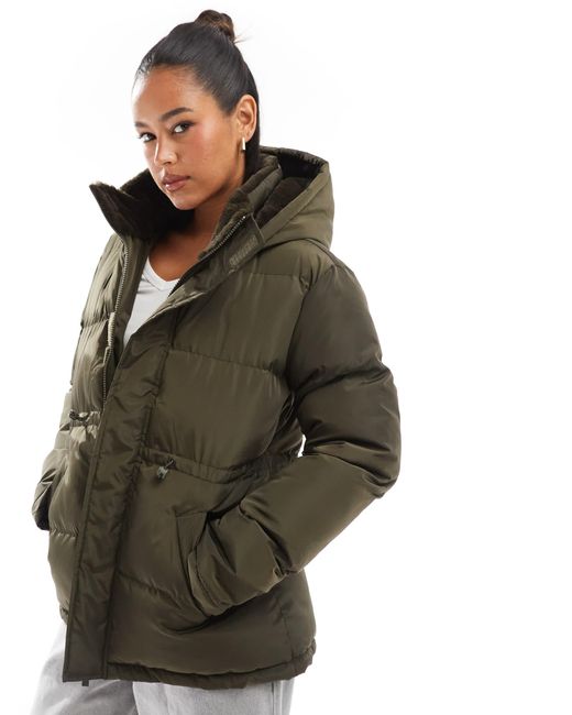 Threadbare Green – steppjacke