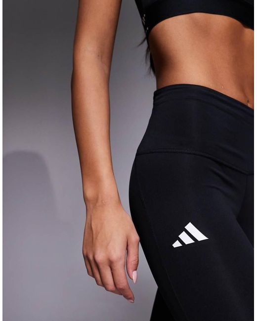 Adidas Originals Blue Adidas Running Adizero Full Length leggings