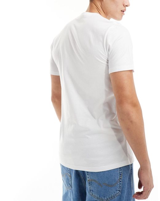 Hollister Blue 5-pack Large Scale Logo T-shirt for men