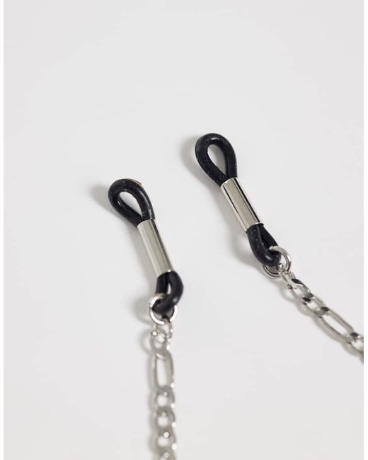 ASOS White Figaro Sunglasses Chain for men