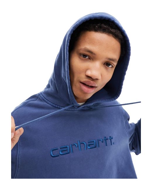 Carhartt – duster – kapuzenpullover in Blue für Herren