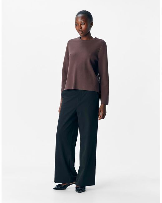 Object Purple Knitted Pullover