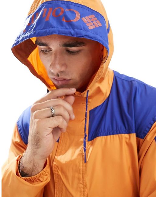 Columbia Blue Challenger Ii Windbreaker for men