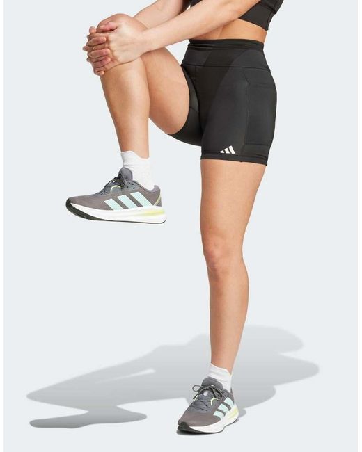 Adidas Originals Gray Own The Run Short Leggings