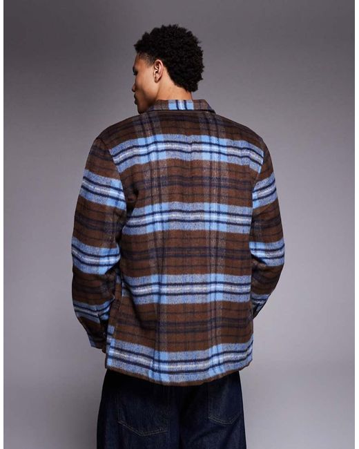 ASOS Blue Overshirt for men