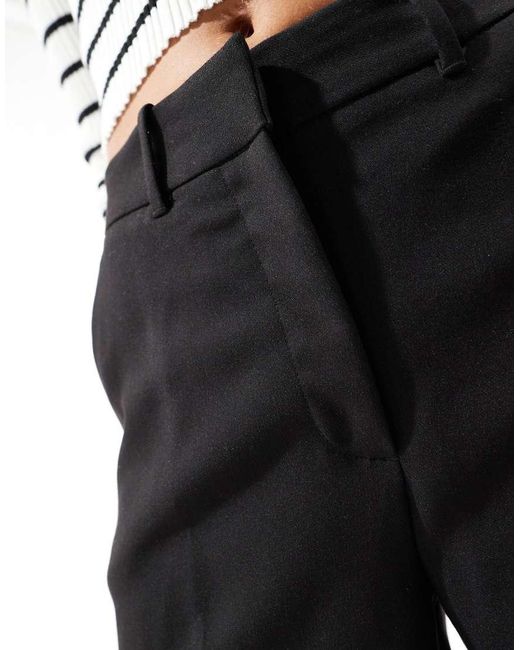 Vero Moda Black Clean Wide Leg Tailored Trousers