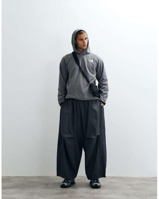 The North Face Gray M Oxara Hooded Fleece for men