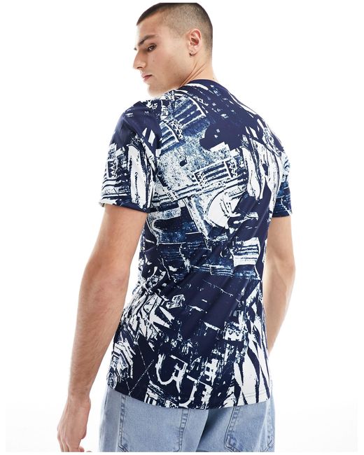 Camiseta prepartido del fc bayern Adidas Originals de hombre de color Blue