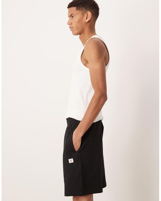 Calvin Klein Black Badge Terry Shorts for men