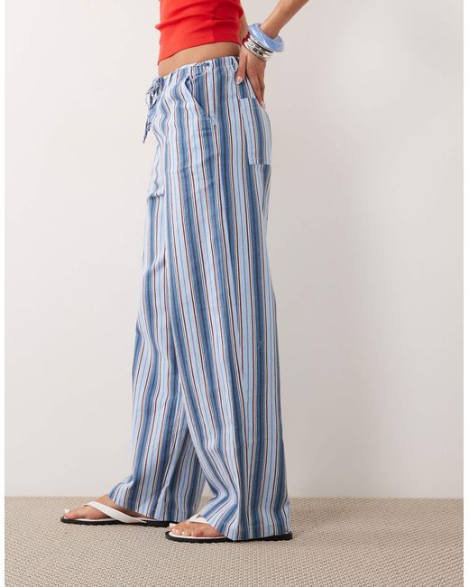 ASOS Blue Pull On Pants