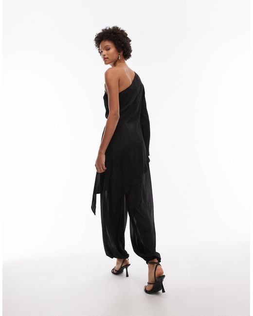 ASOS Black Mesh Balloon Trouser