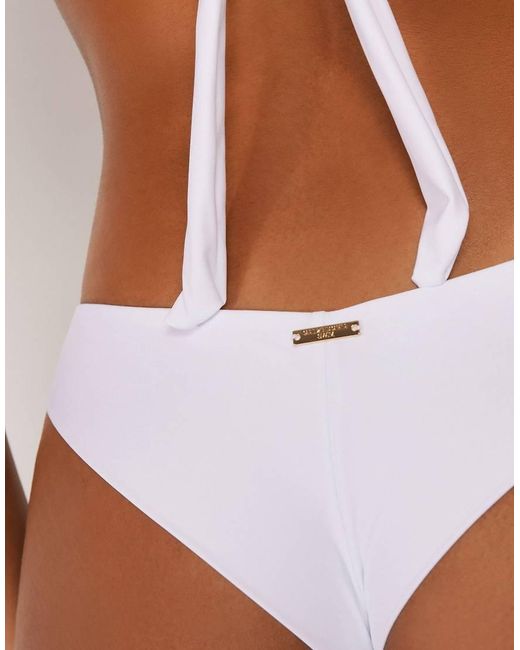 Calzedonia Brown Premium Fit Brazilian Bikini Bottom