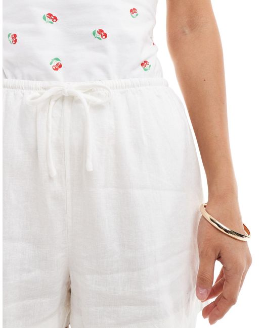 Cotton On White Cotton On Relaxed Shorts