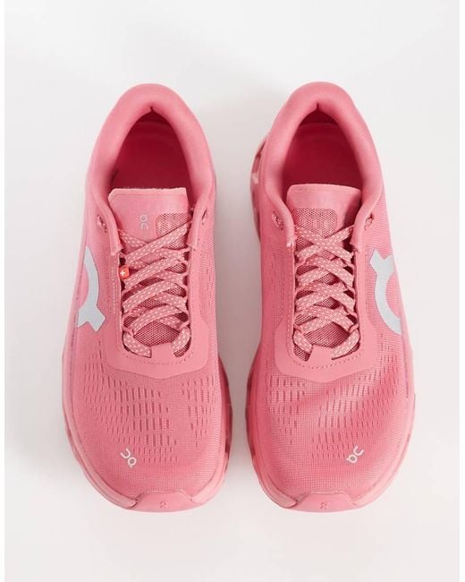 On Shoes Pink Cloudmster 1 Running Trainers