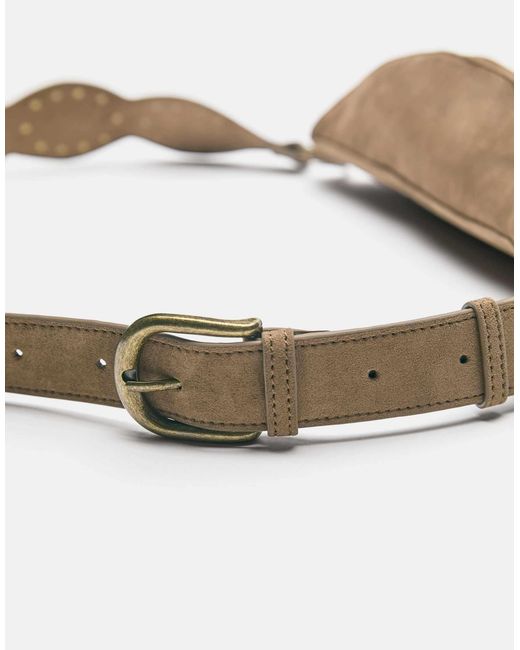 Pull&Bear Brown – gürteltasche