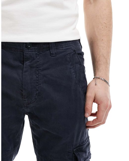 Superdry – core – cargohose in Blue für Herren