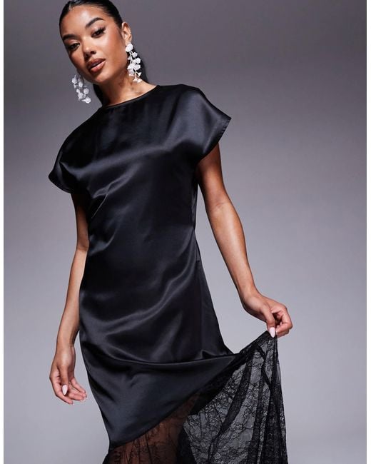 red carpet dresses with long sleeves Glamorous High Neck Long Sleeve Red Prom Dress Long With Split