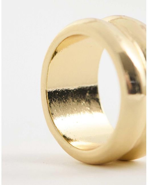 ASOS Metallic – breiter ring