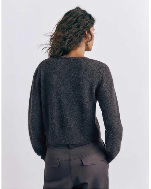 Pull&Bear Blue Button-Up Knit Cardigan