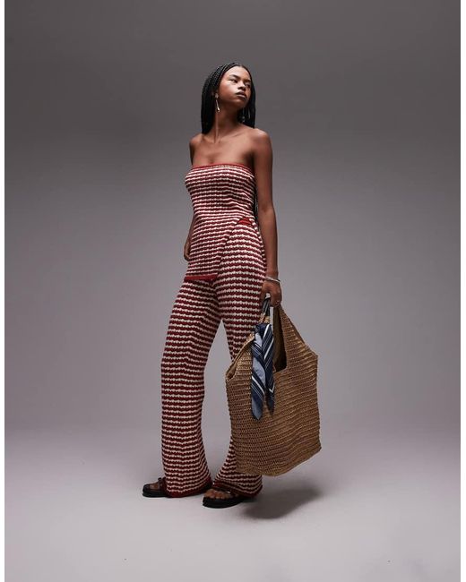 Top A Fascia di TOPSHOP in Gray