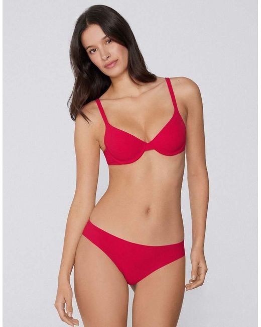 Tezenis Red Athens Microfibre Push-Up Bra