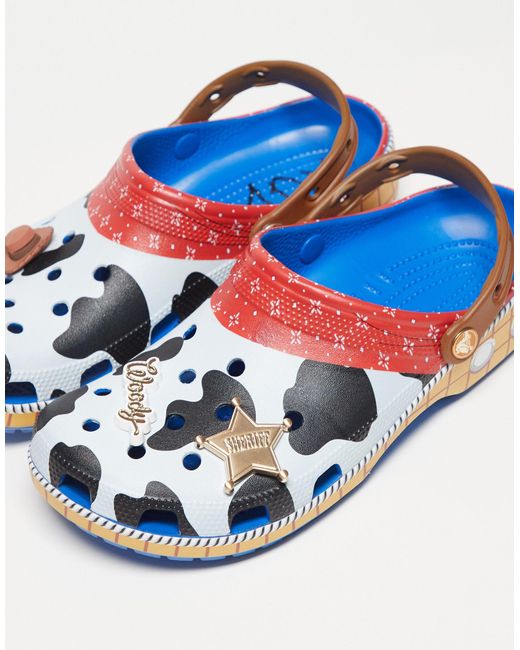CROCSTM White Toy Story Woody Classic Clogs