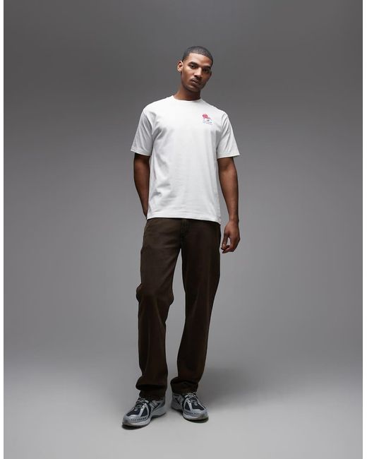 New Balance Gray Lobster Roll T-shirt for men