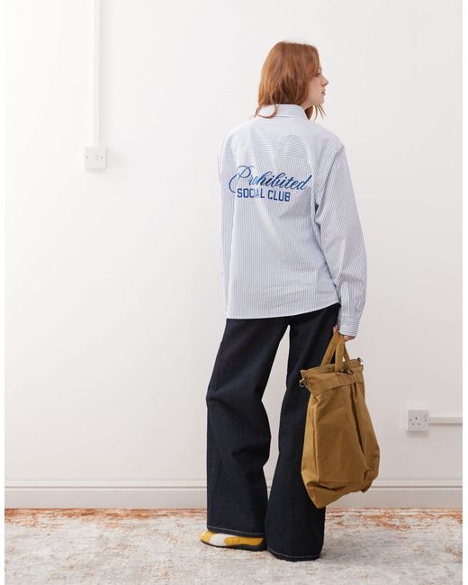 Prohibited White – hemd