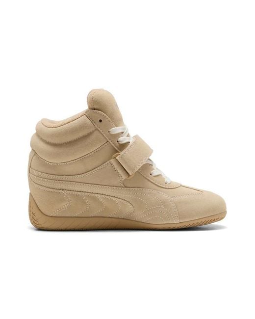 PUMA Natural Speedcat Wedge Trainers