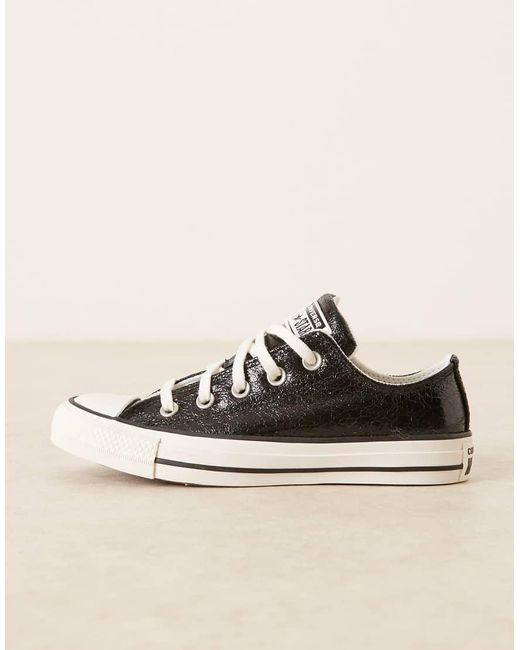 Converse Black Chuck Taylor All Star Ox Trainers