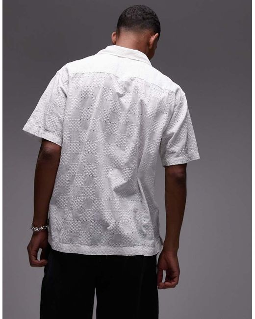 Vans Gray Wayside Short Sleeve Shirt for men