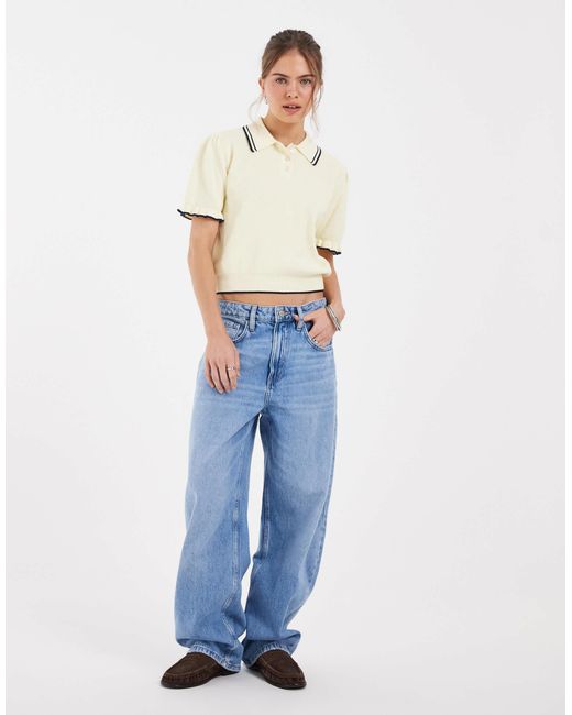 Levi's Natural Superweiches kurzärmeliges poloshirt