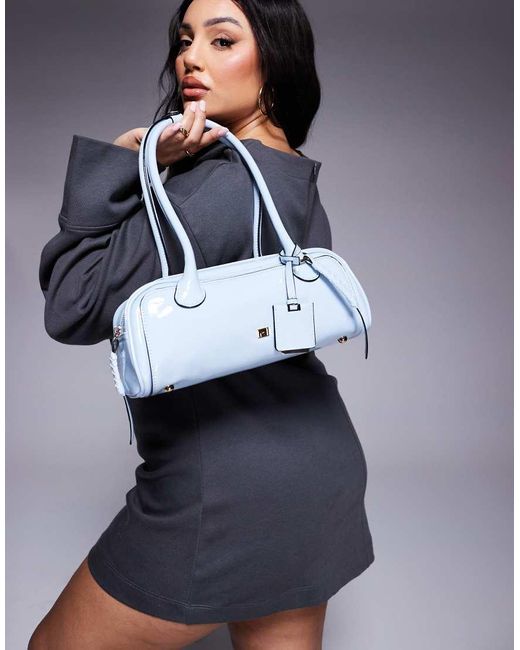 River Island Blue East West Shoulder Bag