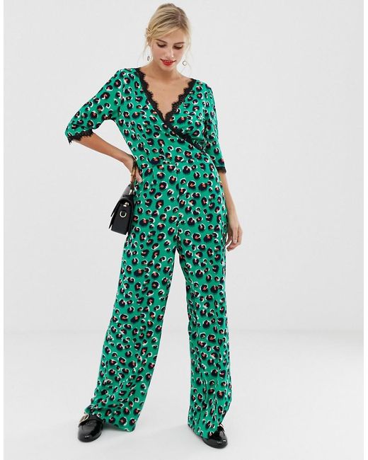 bright green jumpsuit