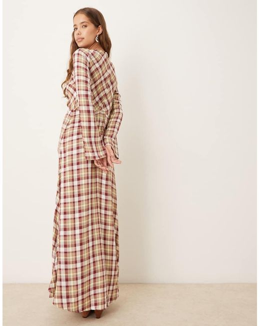 ASOS Natural Maxi Dress