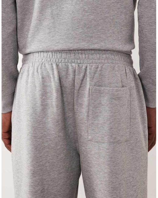 ASOS Natural Tapered Trackies for men