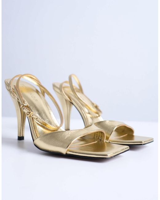 TOPSHOP Metallic – immy – sandalen