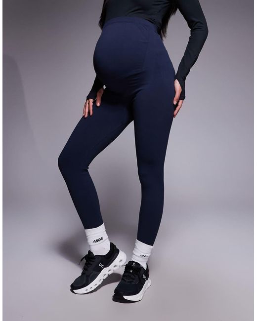 4505 Blue Maternity Sculpting Seamless High Waist Gym legging
