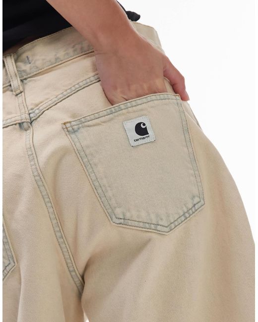 Carhartt White Brandon Loose Fit Short