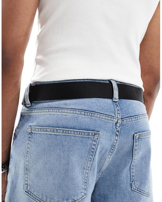 ASOS – webgürtel in Blue für Herren