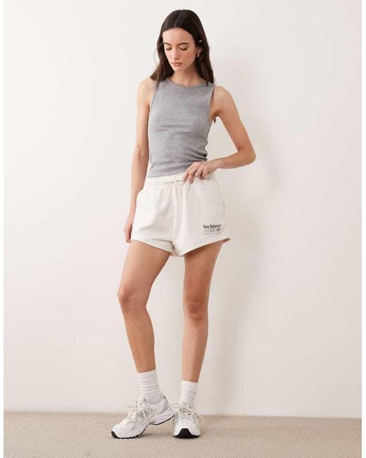 New Balance Natural Trackside French Terry Short
