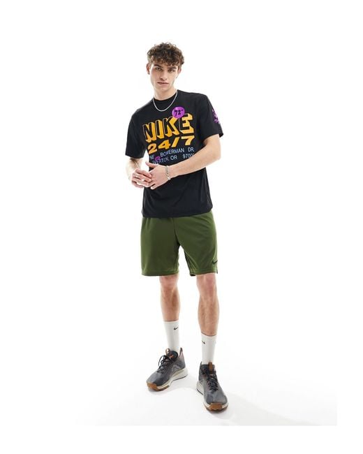 Nike Green Dri-fit Bodega Graphic T-shirt for men