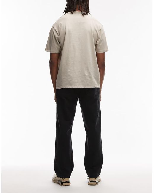 Obey Natural Hardwork Carpenter Straight Leg Denim Jeans for men