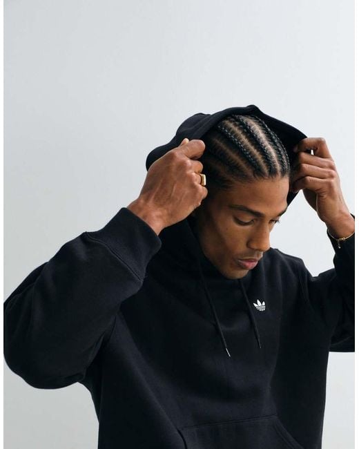 Adidas Originals Blue Fleece Hoodie